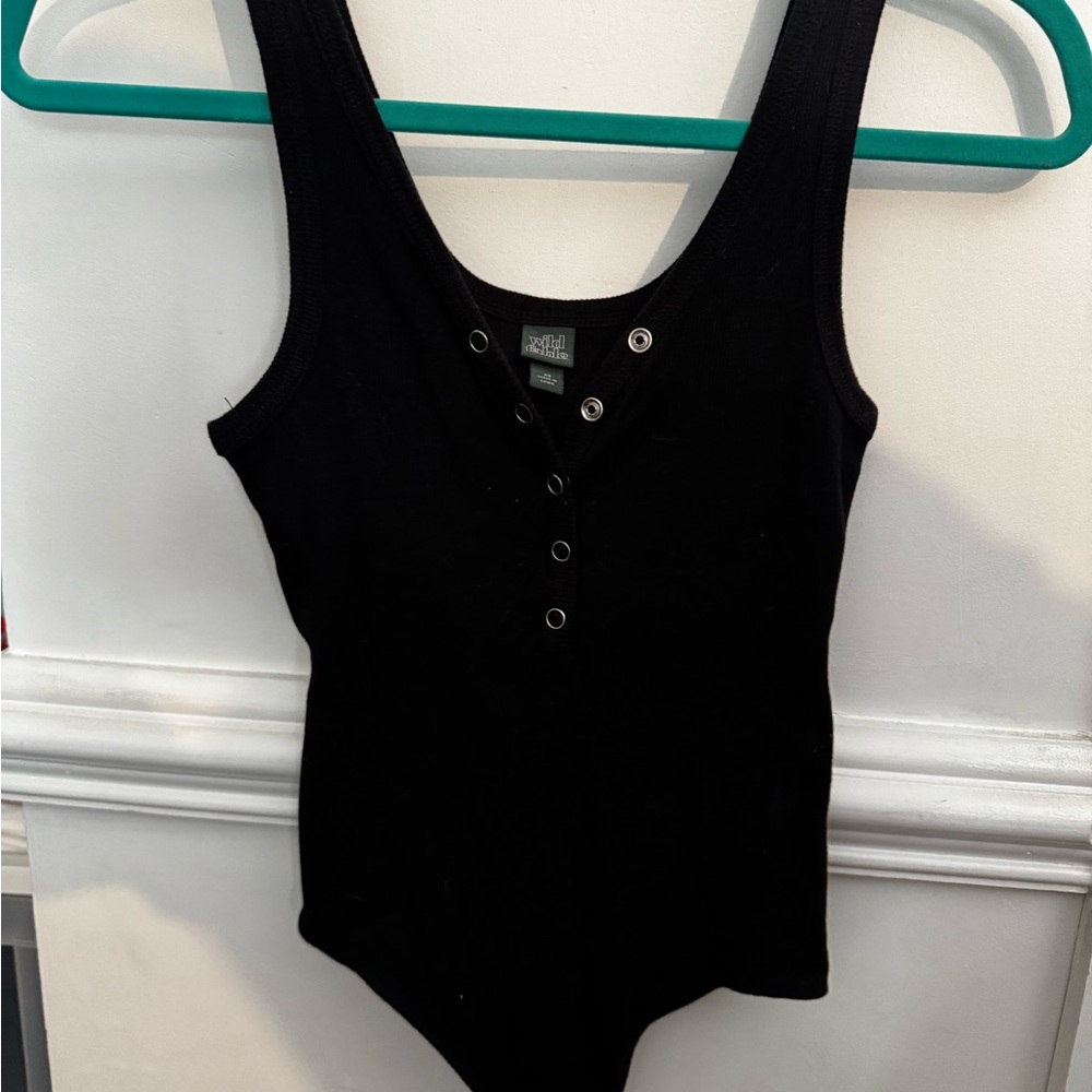 Wild Fable Black Bodysuit